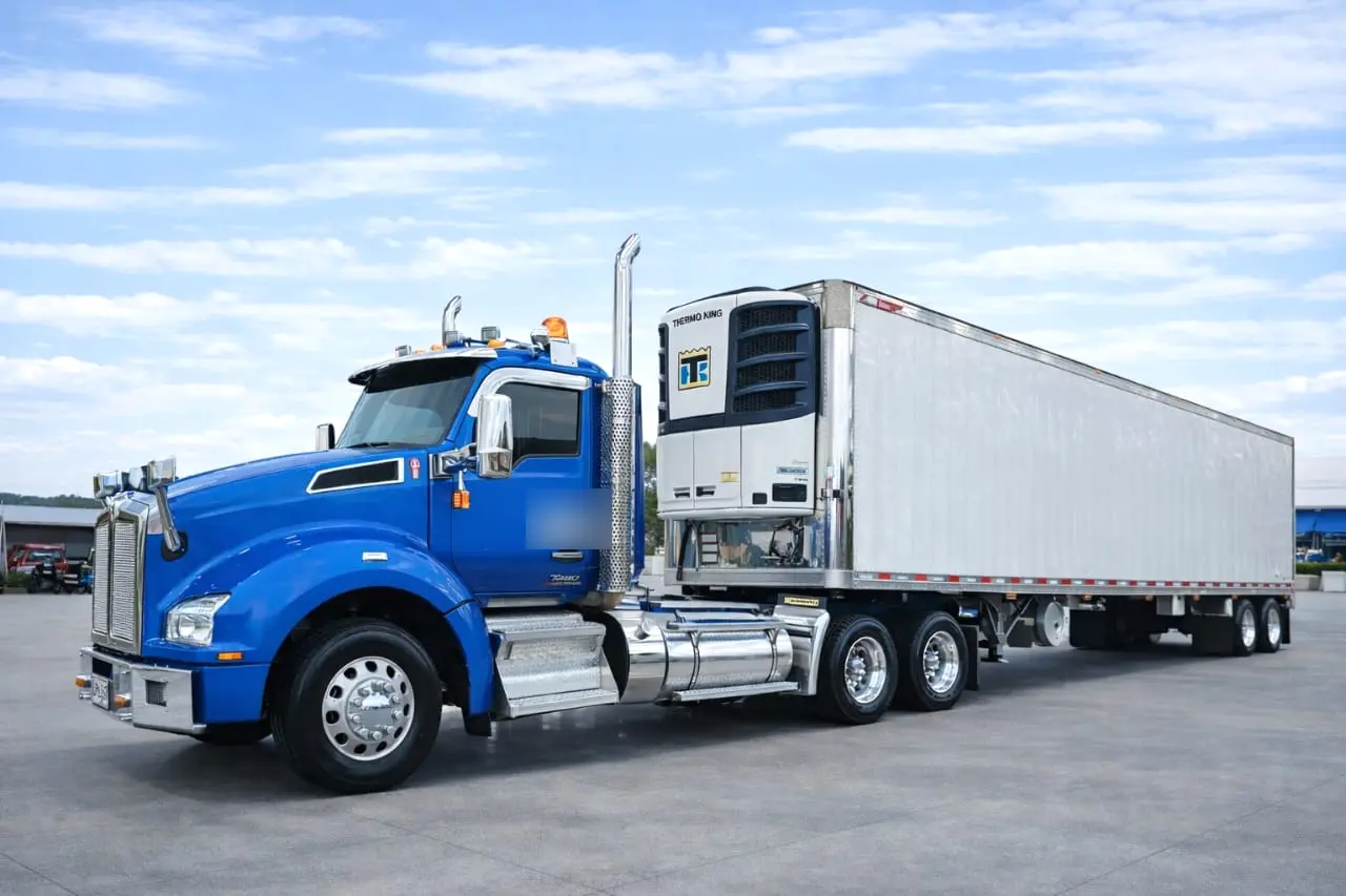 Tractocamión refrigerado para transporte nacional de alimentos